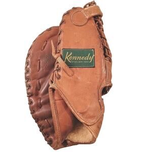 Vintage Kennedy Model 848 LHT Baseball Glove Utica New York Gil Hodges Imprinted
